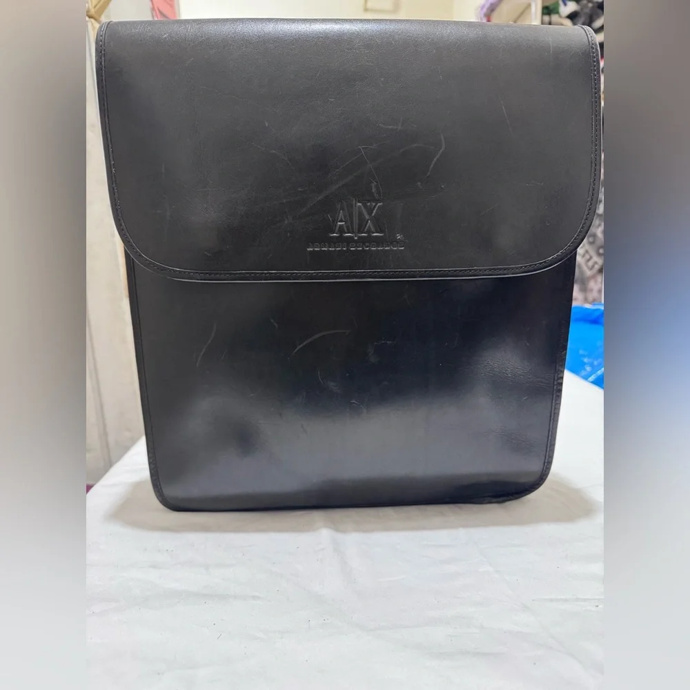 Armani Exchange Black Men's Backpack